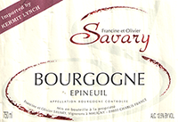 Domaine Savary Bourgogne &Eacute;pineuil