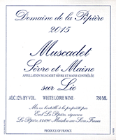 Domaine de la P&eacute;pi&egrave;re Muscadet S&egrave;vre et Maine