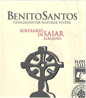  Benito Santos Rias Baixas Albari&ntilde;o Igrexario de Saiar