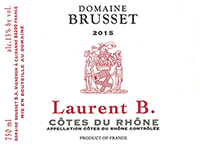 Domaine Brusset ‘Laurent B.’ C&ocirc;tes du Rh&ocirc;ne