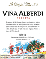 La Rioja Alta ‘Vi&ntilde;a Alberdi’ Rioja Reserva