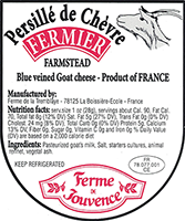 Fermier Persill&eacute; de Ch&egrave;vre cheese