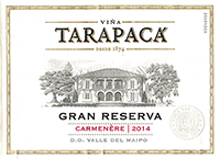 Vina Tarapaca Valle del Maipo Carmenere Gran Reserva