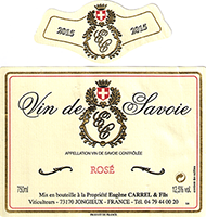 Carrel Vin de Savoie Ros&eacute;