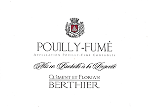 Cl&eacute;ment et Florian Berthier Pouilly-Fum&eacute;