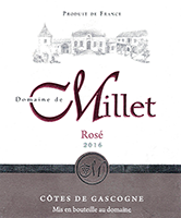 Domaine de Millet C&ocirc;tes de Gascogne