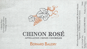 Bernard Baudry Chinon Ros&eacute;