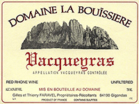 Domaine la Bouïssi&egrave;re Vacqueyras