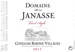 Domaine de la Janasse Terre d’Argile C&ocirc;tes du Rh&ocirc;ne Villages