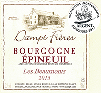 Dampt Fr&egrave;res Bourgogne &Eacute;pineuil Les Beaumonts