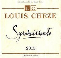 Louis Cheze Northern Rhone/Ard&egrave;che Syrah