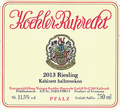 Koehler-Ruprecht Riesling Kabinett Halbtrocken