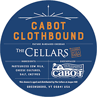 Jasper Hill Cabot Clothbound Cheddar cheese