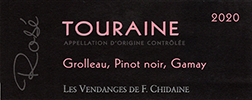François Chidaine Touraine Rosé