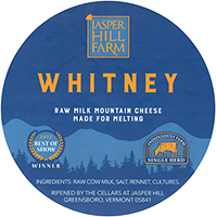 Whitney Raclette cheese from Jasper Hill Farm – Greensboro, Vermont