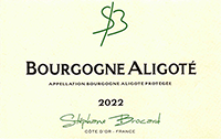 Stephane Brocard Bourgogne Aligoté
