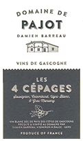 Domaine de Pajot Côtes de Gascogne Les 4 Cépages