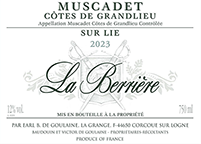 La Berrière Muscadet Côtes de Grandlieu