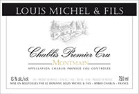 Louis Michel et Fils Chablis Premier Cru Montmain