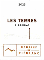 Domaine de Piéblanc Gigondas Les Terres