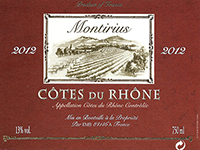 Montirius C&ocirc;tes du Rh&ocirc;ne