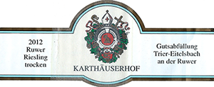 Karth&auml;userhof Ruwer Riesling Trocken