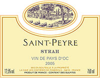 Saint Peyre Cave de Pomerols Syrah Ros&eacute;