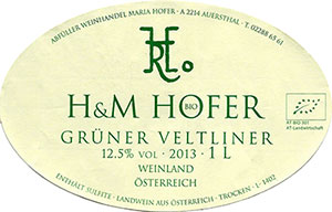 Hofer Gr&uuml;ner Veltliner