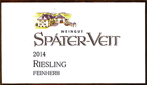Sp&auml;ter-Veit Piesporter Riesling Feinherb