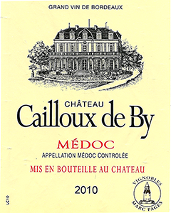 Ch&acirc;teau Cailloux de By M&eacute;doc
