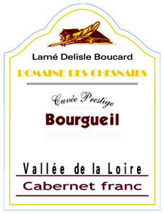 Bourgueil Prestige Lam&eacute; Deslisle Boucard