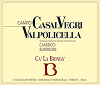 Ca la Bionda Casal Vegri Valpolicella Classico Superiore