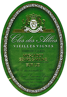 Pierre Luneau-Papin  Clos des All&eacute;es Muscadet S&egrave;vre et Maine