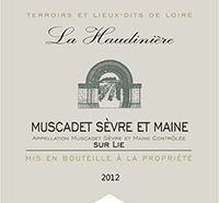 La Haudini&egrave;re Muscadet S&egrave;vre et Maine
