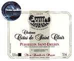 Ch&acirc;teau C&ocirc;tes de Saint Clair Puisseguin-Saint-Emilion