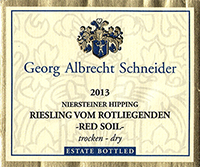 Georg Albrecht Schneider Niersteiner Hipping Riesling Sp&auml;tlese Trocken