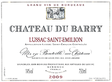 Ch&acirc;teau du Barry Saint-Emilion