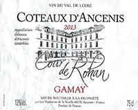 Cour de Rohan Gamay Ros&eacute;