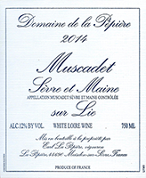 Domaine de la P&eacute;pi&egrave;re Muscadet S&egrave;vre et Maine