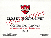 Clos du Mont Olivet C&ocirc;tes du Rh&ocirc;ne
