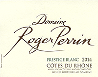 Roger Perrin ‘Prestige’ C&ocirc;tes du Rh&ocirc;ne Blanc