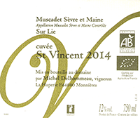 Delhommeau Muscadet S&egrave;vre et Maine &lsquo;St. Vincent&rsquo;